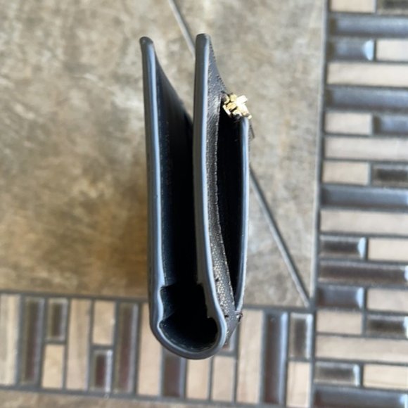 Kate Spade Staci Large Slim Bifold Wallet Black - Picture 6 of 16